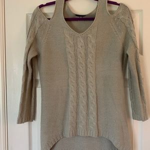 Cold Shoulder Sweater
